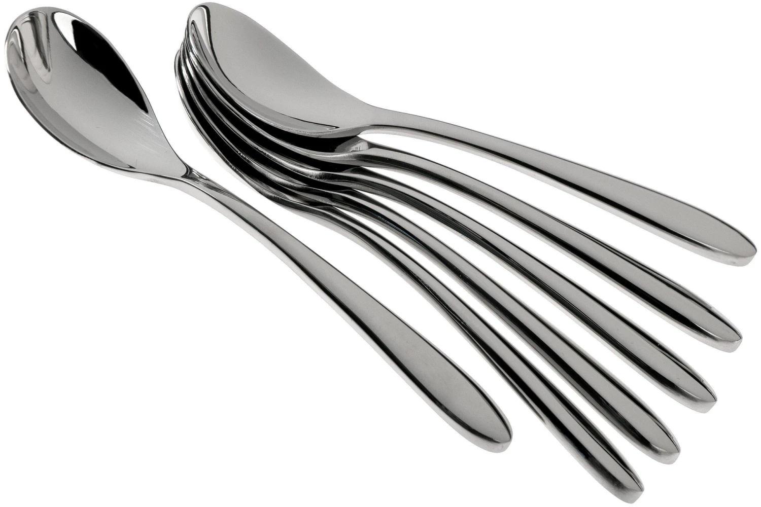 Amefa Cuba 1120 Cuillères à Moka, 6 Pièces 3 Amefa Cuba 1120 Cuillères à Moka, 6 Pièces