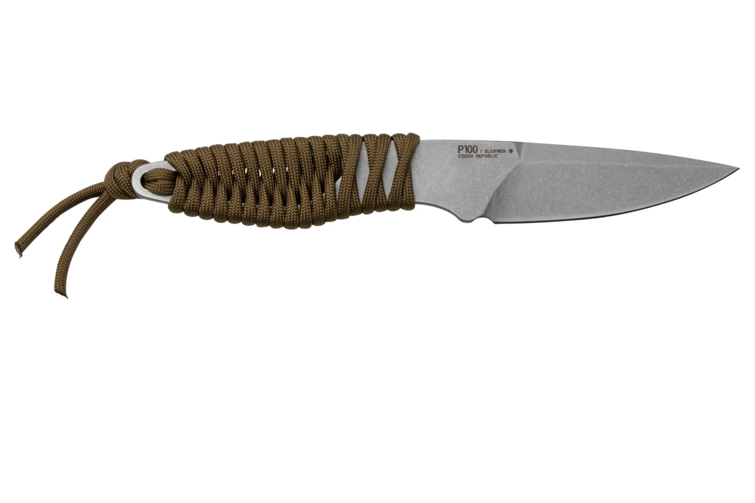 ANV Knives P100 Sleipner, Coyote Paracord, P100-005, Black Kydex Sheath, Couteau De Cou 4 ANV Knives P100 Sleipner, Coyote Paracord, P100-005, Black Kydex Sheath, Couteau De Cou – Image 2