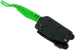 ANV P100 Sleipner, Neon Green Paracord, ANVP100-009, Black Kydex Sheath, Couteau De Cou -Victorinox Boutique ANVP100 009 05 anv knives