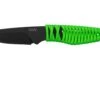 ANV Knives P100 Sleipner Cerakote, Neon Green Paracord, P100-043, Black Kydex Sheath, Couteau De Cou -Victorinox Boutique ANVP100 043 01 anv
