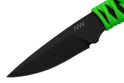 ANV Knives P100 Sleipner Cerakote, Neon Green Paracord, P100-043, Black Kydex Sheath, Couteau De Cou -Victorinox Boutique ANVP100 043 03 anv