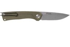 ANV Z200 Sleipner, Linerlock, G10, Olive, Z200-009 Couteau De Poche -Victorinox Boutique ANVZ200 009 02 anv knives