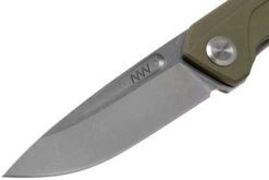 ANV Z200 Sleipner, Linerlock, G10, Olive, Z200-009 Couteau De Poche -Victorinox Boutique ANVZ200 009 03 anv knives