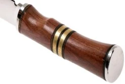 Autine Hunting Knife, Rosewood, D2, Fourreau RH Brun, Couteau De Chasse -Victorinox Boutique AT HUNTING 04 autine at hunting 04