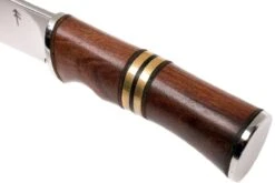 Autine Hunting Knife, Rosewood, D2, Fourreau RH Brun, Couteau De Chasse -Victorinox Boutique AT HUNTING 05 autine at hunting 05