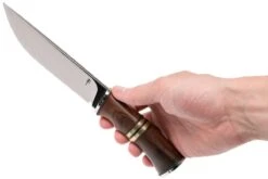 Autine Hunting Knife, Rosewood, D2, Fourreau RH Brun, Couteau De Chasse -Victorinox Boutique AT HUNTING 06 autine at hunting 06