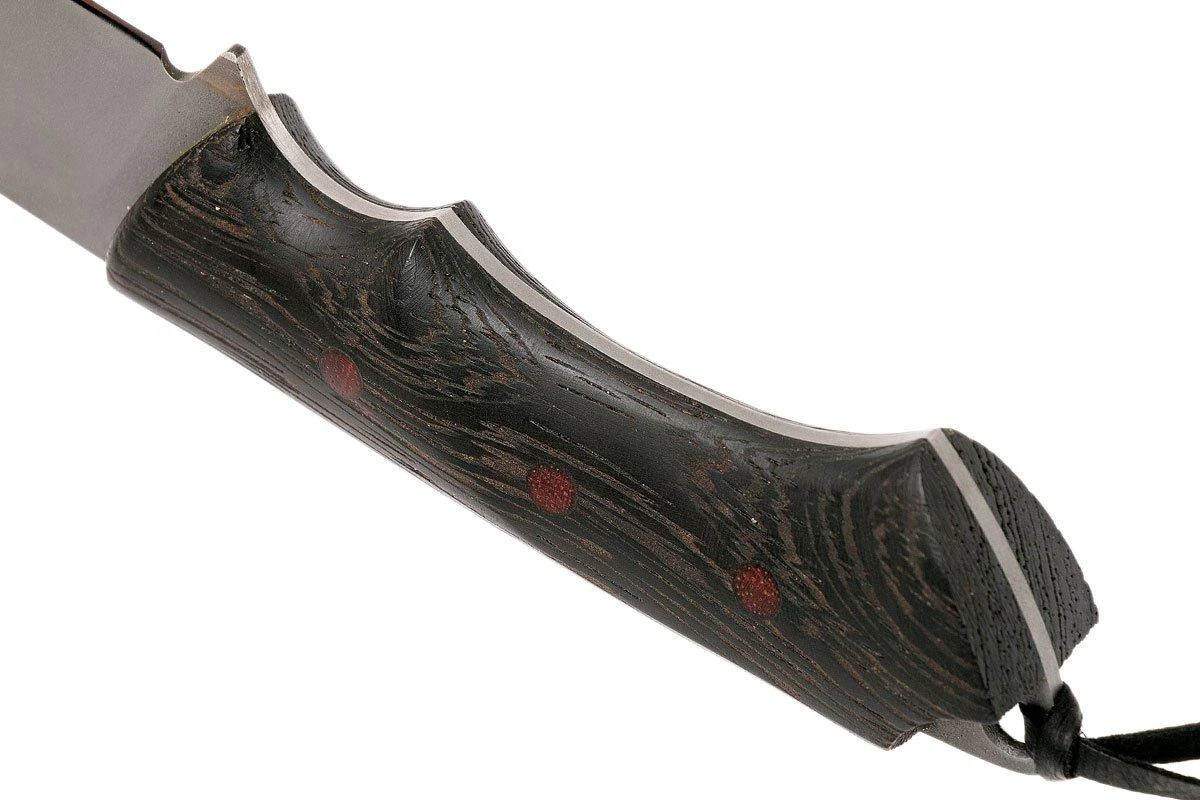 Autine Kurbads, Wengé, Elmax, Fourreau RH Brun, Couteau Outdoor 6 Autine Kurbads, Wengé, Elmax, Fourreau RH Brun, Couteau Outdoor – Image 4