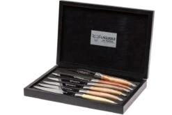 Laguiole En Aubrac Set De Couteaux à Steak (6 Pièces) Bois Français 13 Laguiole En Aubrac Set De Couteaux à Steak (6 Pièces) Bois Français -Victorinox Boutique AU62C99BFIH 03 laguiole en aubrac au62c99bfih 03