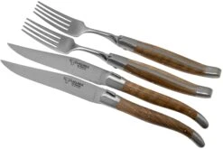 Laguiole En Aubrac CCF99NOIHL Set De Couverts 4 Pièces Bois De Noyer 8 Laguiole En Aubrac CCF99NOIHL Set De Couverts 4 Pièces Bois De Noyer -Victorinox Boutique AUCCF99NOIHL 02 laguiole en aubrac