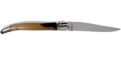 Laguiole En Aubrac Couteau De Poche 7 Cm Corne, L0207PCI-SSI1 -Victorinox Boutique AUL0207PCI SSI1 02 laguiole en aubrac aul0207pci ssi1 02
