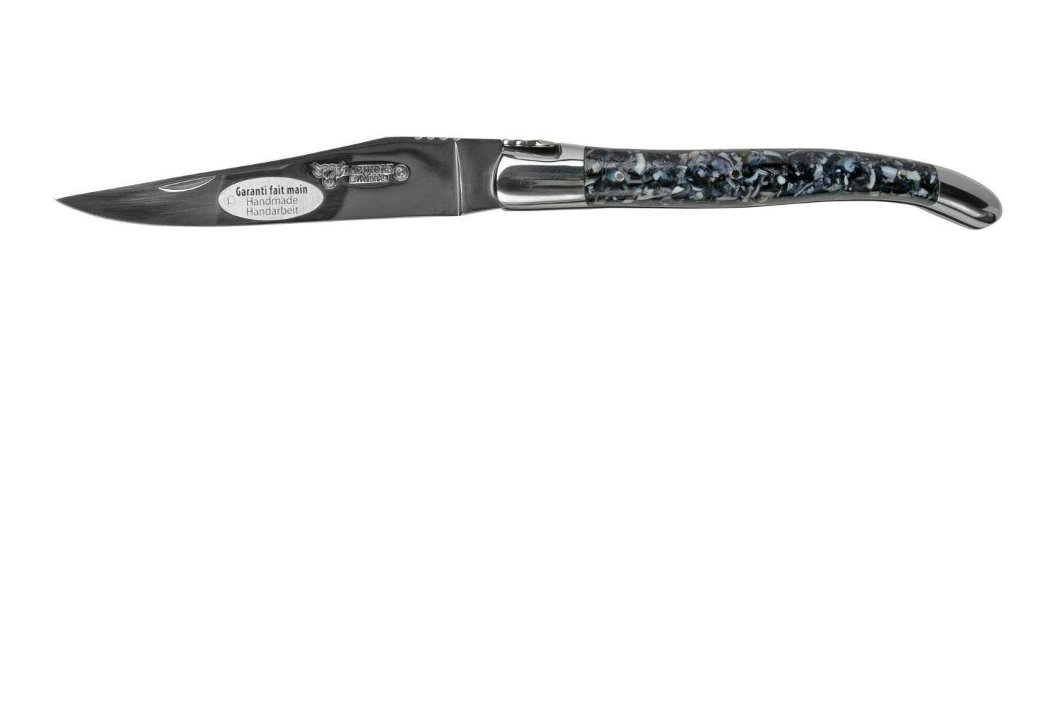 Laguiole En Aubrac Mussel L0212CQM Coquille De Moule, Poli, Couteau De Poche Laguiole, 12 Cm 3 Laguiole En Aubrac Mussel L0212CQM Coquille De Moule, Poli, Couteau De Poche Laguiole, 12 Cm