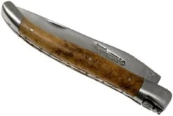 Laguiole En Aubrac 12cm Teck Guillochage Manuel L0212LKH/FSB1, Couteau Laguiole -Victorinox Boutique AUL0212LKH FSB1 04 laguiole en aubrac