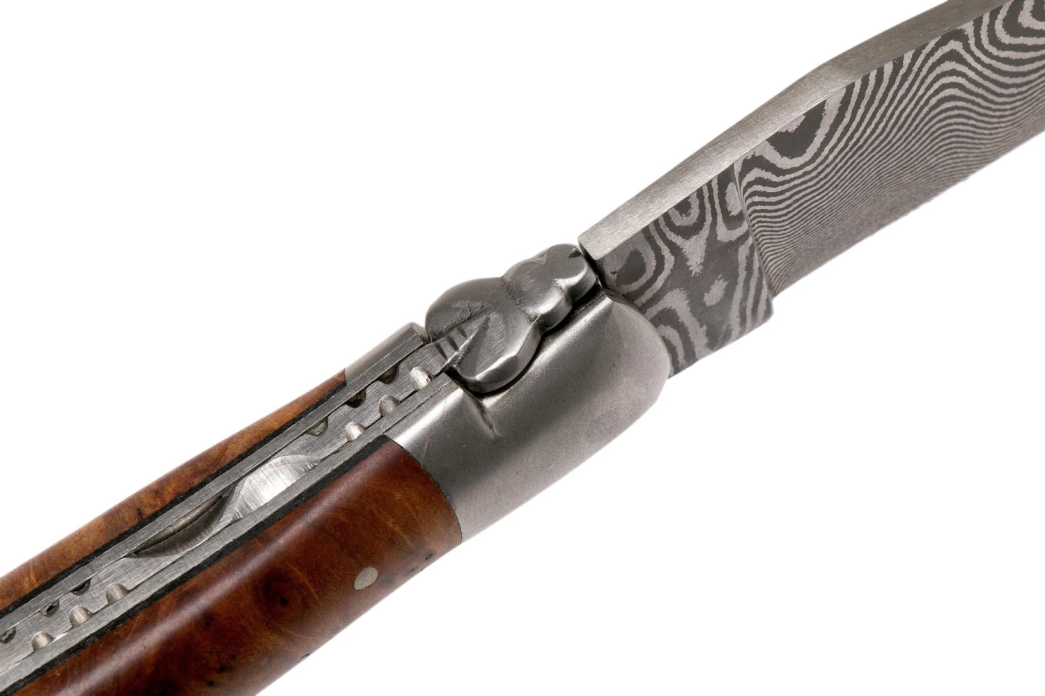 Laguiole En Aubrac 12 Cm Balbach Damast, Tuya L0212THI/FDBB1, Couteau Laguiole 8 Laguiole En Aubrac 12 Cm Balbach Damast, Tuya L0212THI/FDBB1, Couteau Laguiole – Image 6