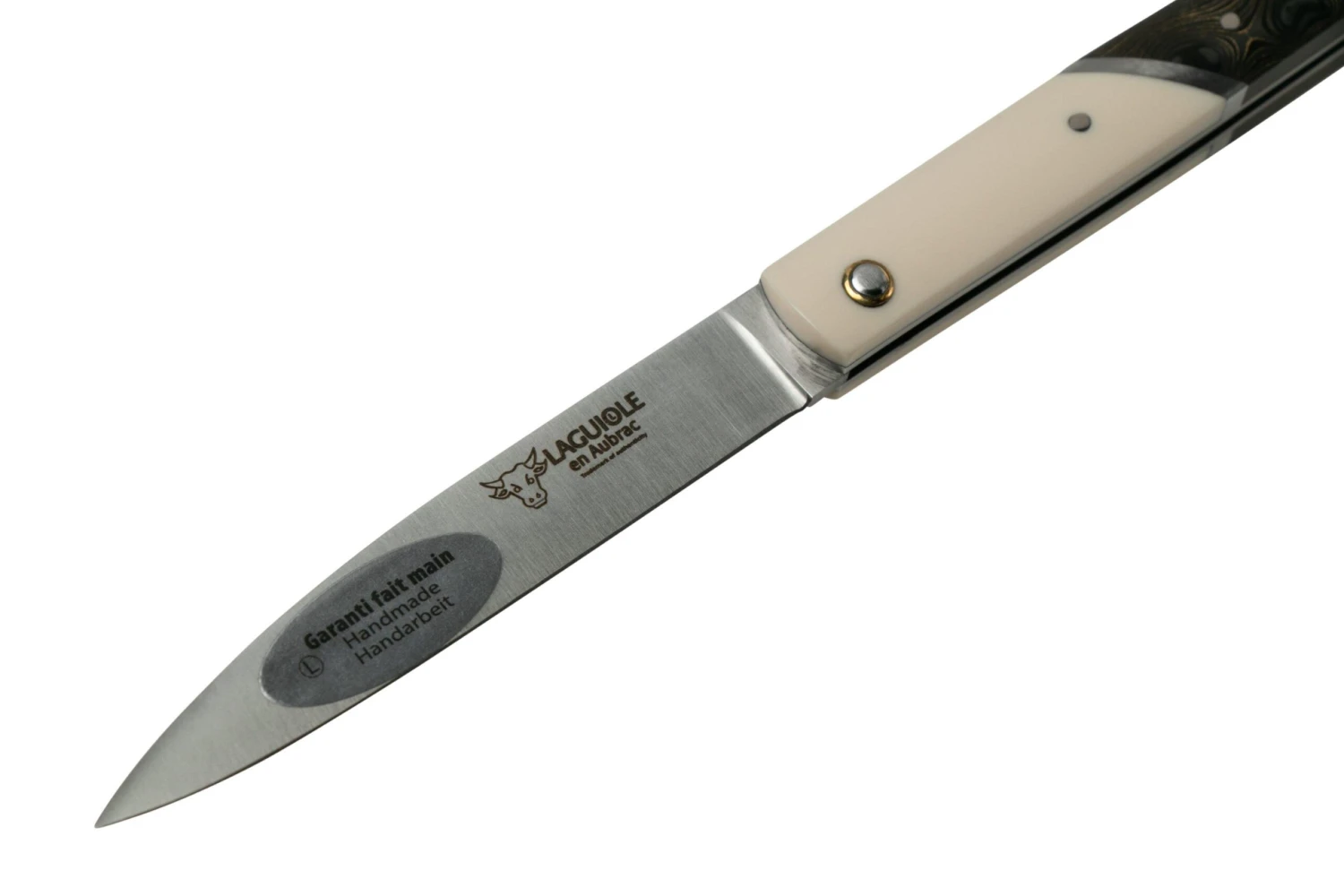 Laguiole En Aubrac Capucin L0510CEZI Elforyn Copper Garbon Fibre, Couteau De Poche, 10 Cm 5 Laguiole En Aubrac Capucin L0510CEZI Elforyn Copper Garbon Fibre, Couteau De Poche, 10 Cm – Image 3