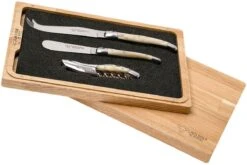 Laguiole En Aubrac Ensemble Vin/fromage 3 Pièces Corne, SFV99PCIH -Victorinox Boutique AUSFV99PCIH 04 laguiole en aubrac ausfv99pcih 04