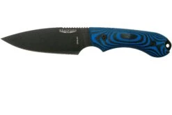 Bradford Guardian 4, 3D Black-Blue G10 Guardian 4 CPM 3V, Full Flat Black DLC 4FH-113B-3V