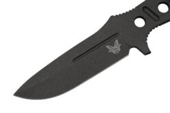 Benchmade 375BK-1 Cobalt Black, Sibert Adamas Couteau Fixe, Shane Sibert Design -Victorinox Boutique BE375BK 1 03 benchmade