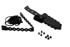 Benchmade 375BK-1 Cobalt Black, Sibert Adamas Couteau Fixe, Shane Sibert Design -Victorinox Boutique BE375BK 1 06 benchmade