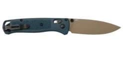 Benchmade Bugout 535FE-05 Crater Blue Grivory, Flat Dark Earth Cerakote, Couteau De Poche -Victorinox Boutique BE535FE 05 02 benchmade