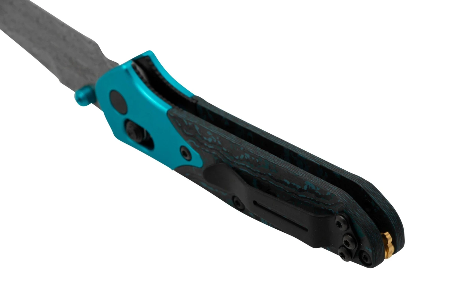 Benchmade Mini Osborne 945-221, Gold Class 2022 Couteau De Poche, Warren Osborne Design 6 Benchmade Mini Osborne 945-221, Gold Class 2022 Couteau De Poche, Warren Osborne Design – Image 4