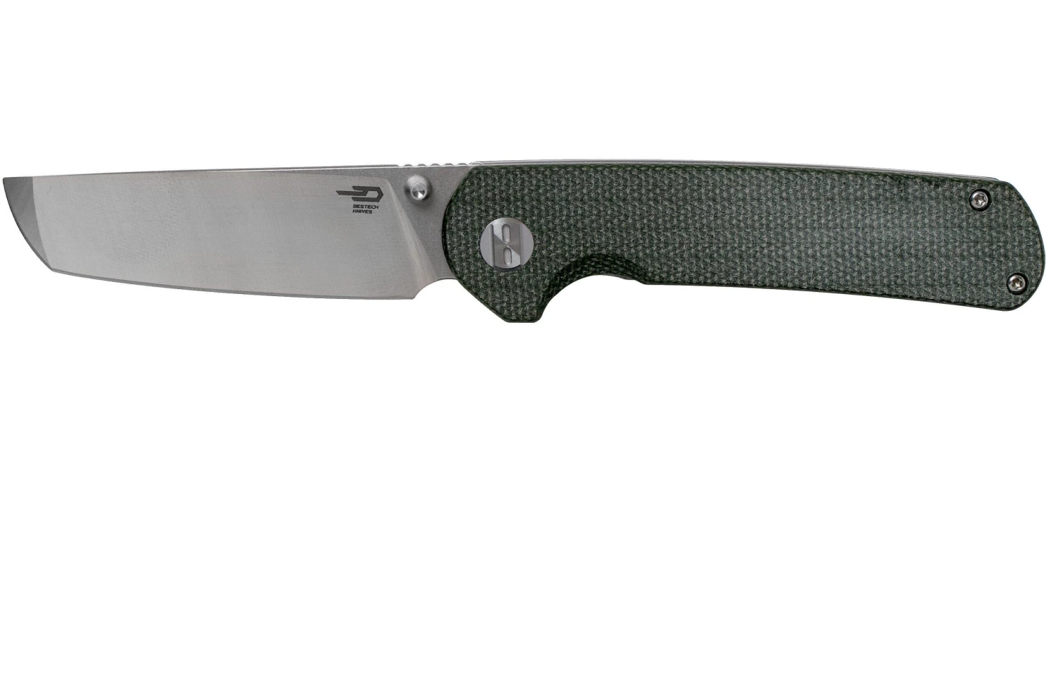 Bestech Sledgehammer BG31B-1 Green Micarta, Two Tone Couteau De Poche 3 Bestech Sledgehammer BG31B-1 Green Micarta, Two Tone Couteau De Poche