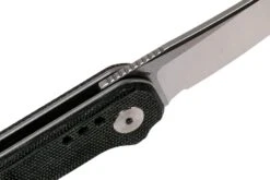 Bestech Syntax BG40D Black Micarta, Two Tone Satin Couteau De Poche, Todd Knife & Tool Design -Victorinox Boutique BHBG40D 06 bestech