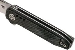 Bestech Syntax BG40D Black Micarta, Two Tone Satin Couteau De Poche, Todd Knife & Tool Design -Victorinox Boutique BHBG40D 07 bestech