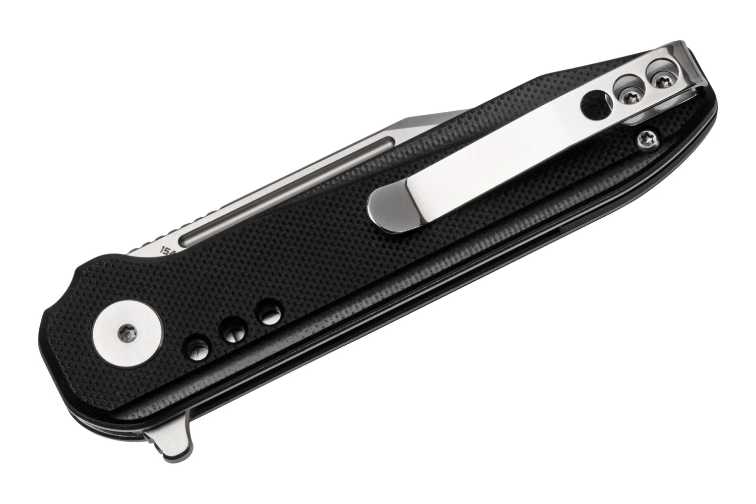 Bestech Syntax BG41A Stonewashed, Black G10 Couteau De Poche 5 Bestech Syntax BG41A Stonewashed, Black G10 Couteau De Poche – Image 4