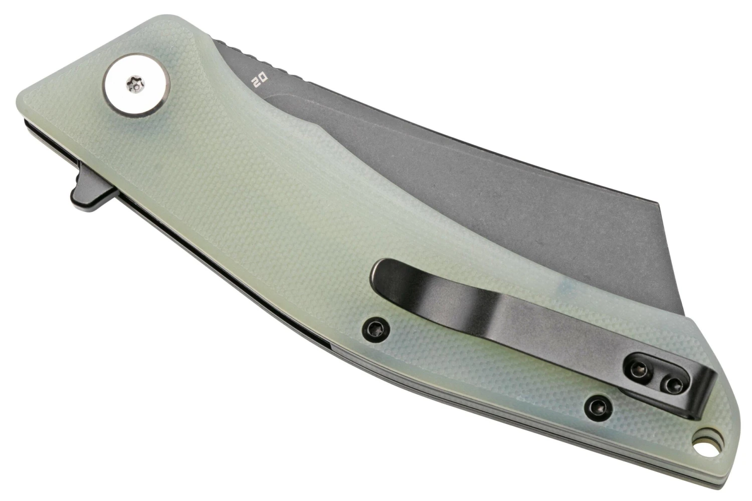 Bestech Cubis BG42E Stonewashed & Satin, Jade G10, Couteau De Poche 6 Bestech Cubis BG42E Stonewashed & Satin, Jade G10, Couteau De Poche – Image 4