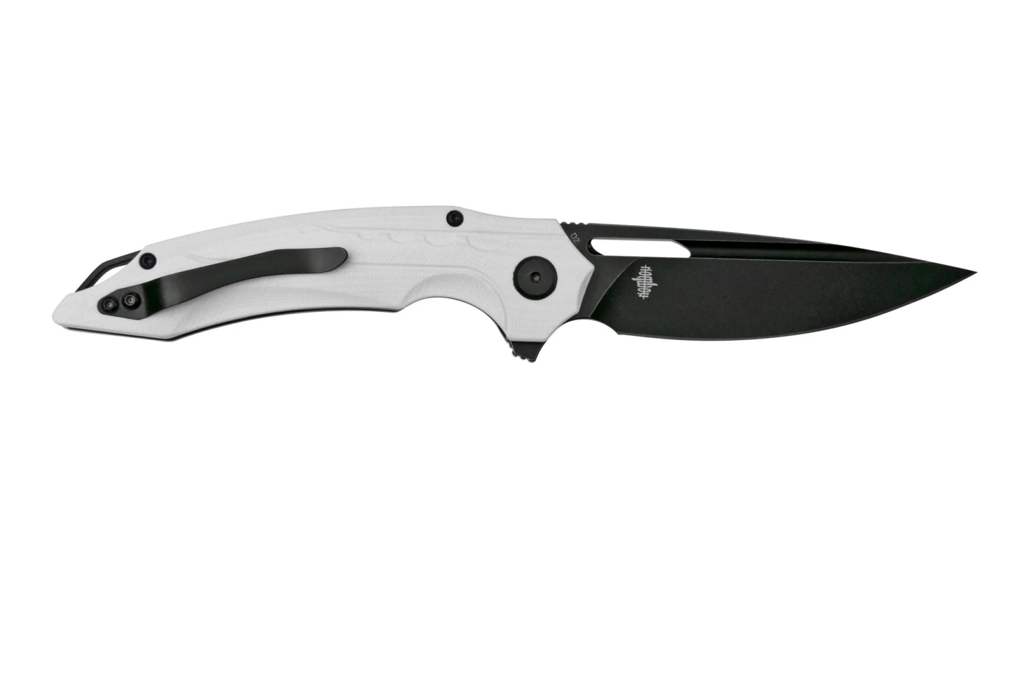 Bestech Ornetta BG50E Black/White G10, Couteau De Poche 4 Bestech Ornetta BG50E Black/White G10, Couteau De Poche – Image 2