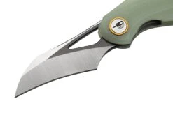 Bestech Bihai Grey DLC Stonewashed Satin, Jade G10 BG53F Couteau De Poche, Ostap Hel Design -Victorinox Boutique BHBG53F 03 bestech