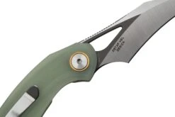 Bestech Bihai Grey DLC Stonewashed Satin, Jade G10 BG53F Couteau De Poche, Ostap Hel Design -Victorinox Boutique BHBG53F 05 bestech