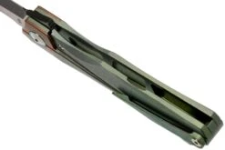 Bestech Thyra BT2106E Green Stonewashed Titanium, Copper Bolster, Two Tone Black Couteau De Poche, Kombou Design 14 Bestech Thyra BT2106E Green Stonewashed Titanium, Copper Bolster, Two Tone Black Couteau De Poche, Kombou Design -Victorinox Boutique BHBT2106E 05 bestech