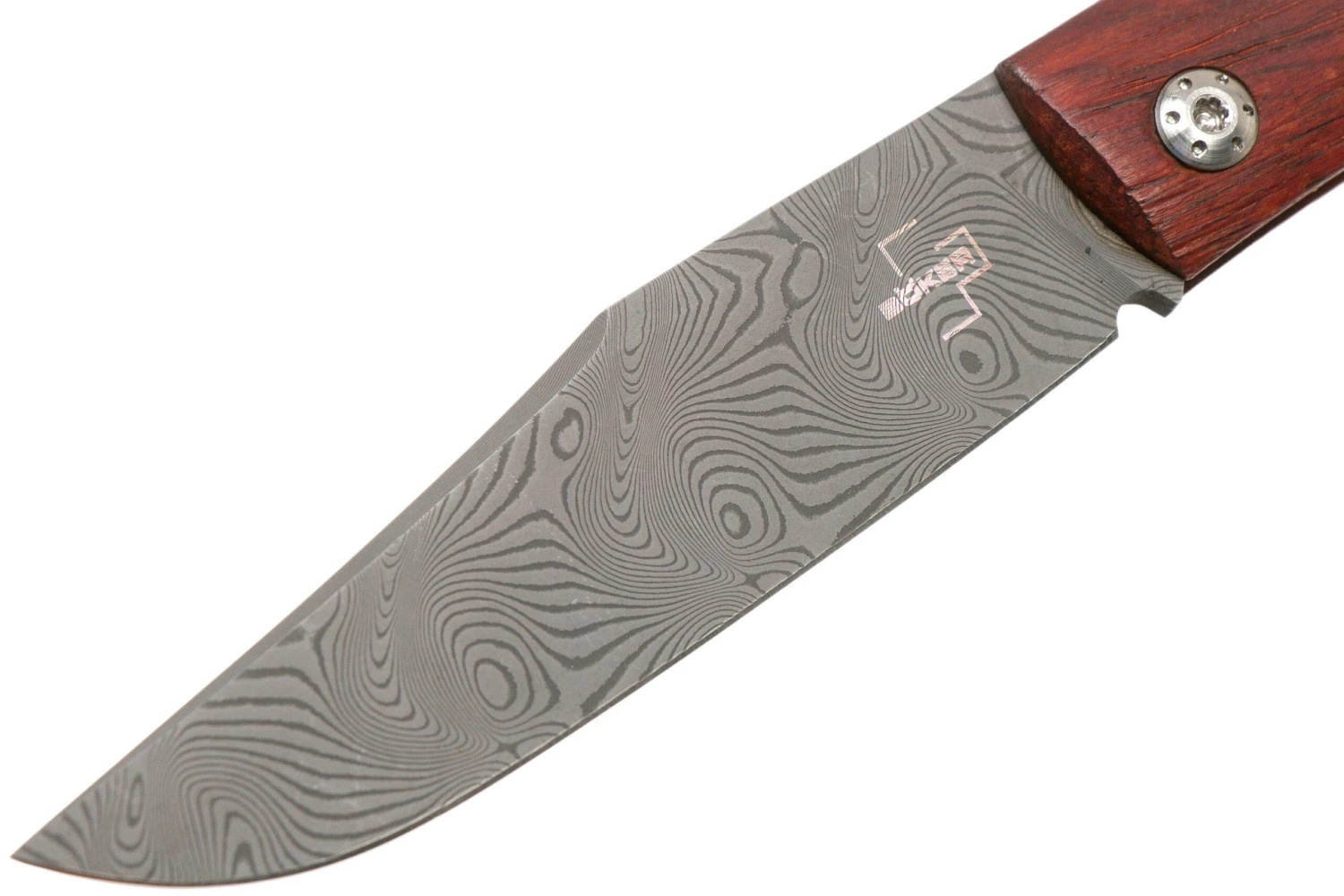 Böker Plus Slack Damascus 01BO175DAM Couteau De Poche Slipjoint, Raphael Durand Design 5 Böker Plus Slack Damascus 01BO175DAM Couteau De Poche Slipjoint, Raphael Durand Design – Image 3