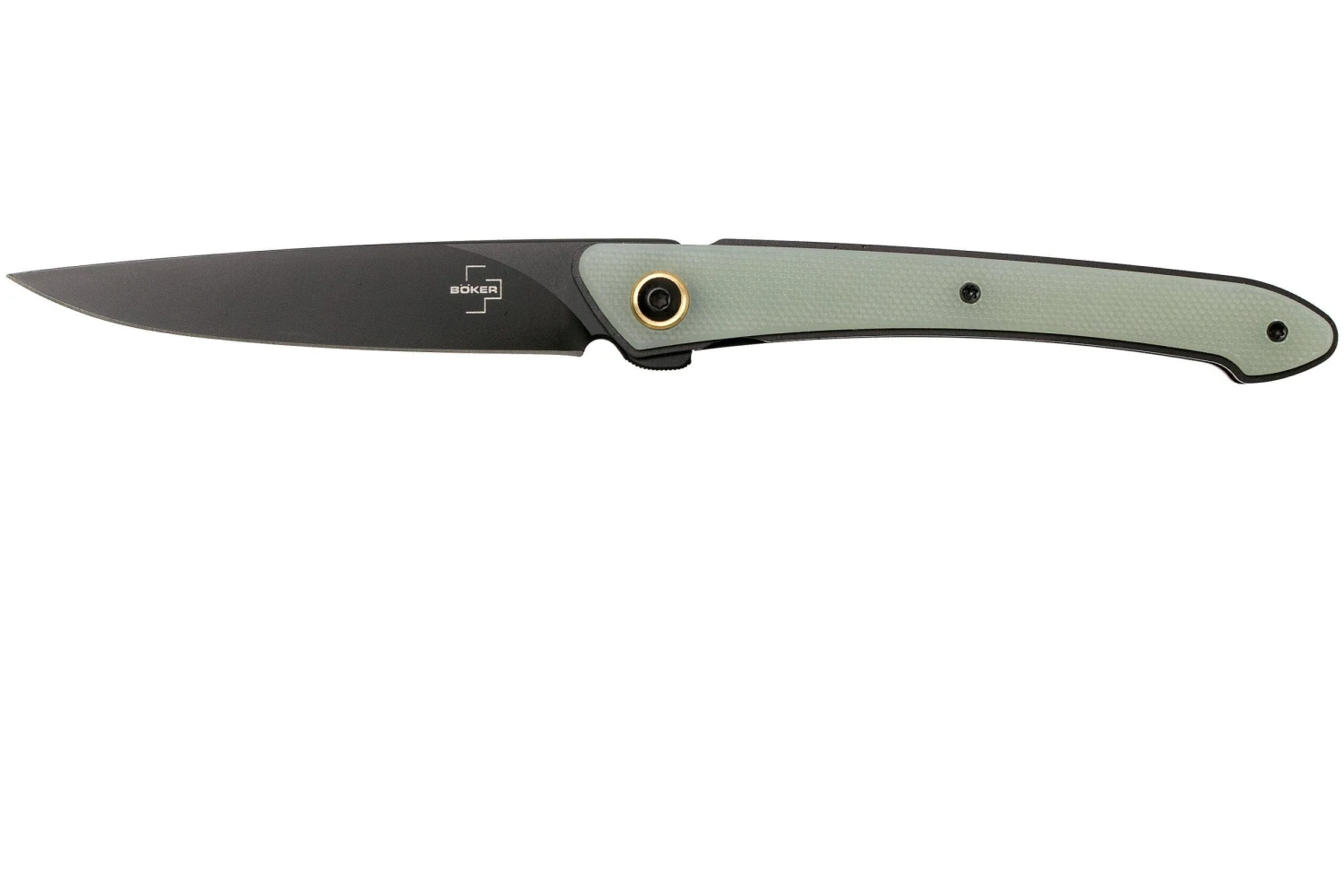 Böker Plus Urban Spillo Jade G10 01BO357 Couteau De Gentleman 3 Böker Plus Urban Spillo Jade G10 01BO357 Couteau De Gentleman