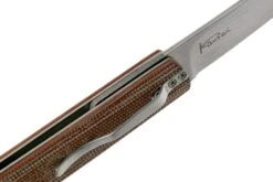 Böker Plus Wasabi Natural Canvas Micarta 01BO633SOI M390 Knivesandtools Exclusive Couteau De Poche -Victorinox Boutique BO01BO633SOI 06 boker plus