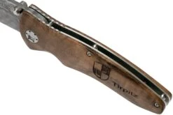Böker Tirpitz Damast Wood Limited Edition 110192DAM Couteau De Poche -Victorinox Boutique BO110192DAM 07 boker