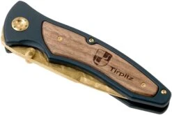 Böker Tirpitz Damast Gold Limited Edition 110194DAM Couteau De Poche -Victorinox Boutique BO110194DAM 04 boker