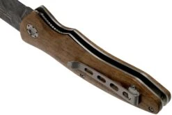 Böker Tirpitz Damast Wood 42 Limited Edition 110197DAM Couteau De Chasse -Victorinox Boutique BO110197DAM 06 boker