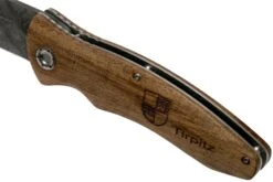 Böker Tirpitz Damast Wood 42 Limited Edition 110197DAM Couteau De Chasse -Victorinox Boutique BO110197DAM 08 boker