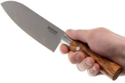 Böker Damast Olive 17,2 Cm Santoku, 130437DAM -Victorinox Boutique BO130437DAM 05 boker damast olive bo130437dam 05