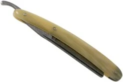 Böker Manufaktur Damascus Horn Rasoir Coupe-choux 140623DAM -Victorinox Boutique BO140623DAM 06 boker