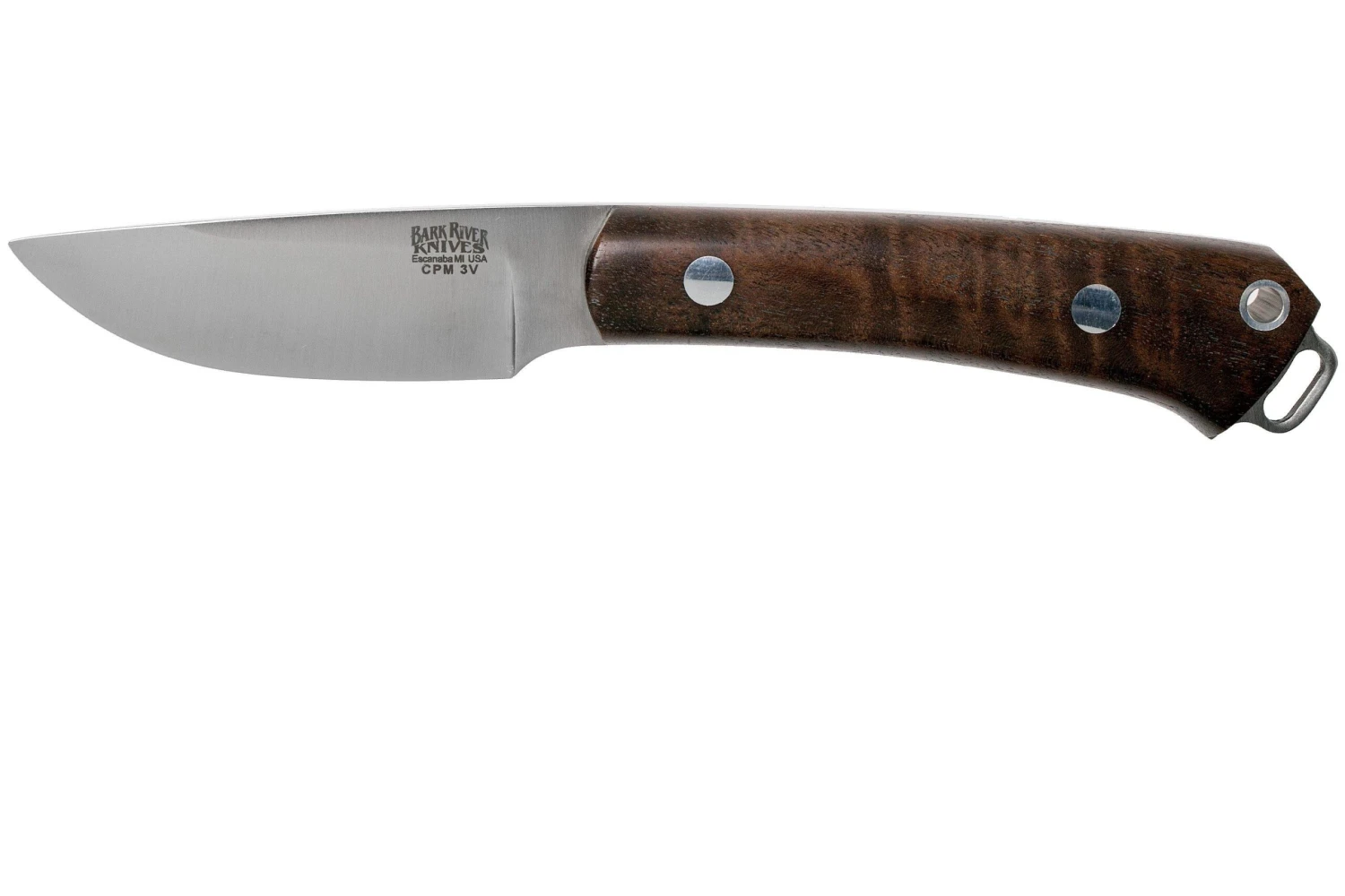 Bark River Mini Fox River CPM 3V American Walnut Couteau De Chasse 3 Bark River Mini Fox River CPM 3V American Walnut Couteau De Chasse