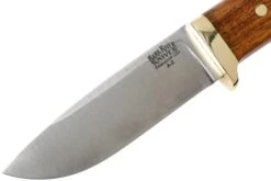 Bark River Classic Drop Point Hunter A2 Brass, Desert Ironwood Couteau De Chasse -Victorinox Boutique BRK02 116DIW 03 bark river