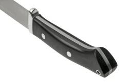 Bark River Classic Drop Point Hunter CPM S45VN Black Canvas Micarta, Couteau Fixe -Victorinox Boutique BRK02 176BCM 04 barkriver