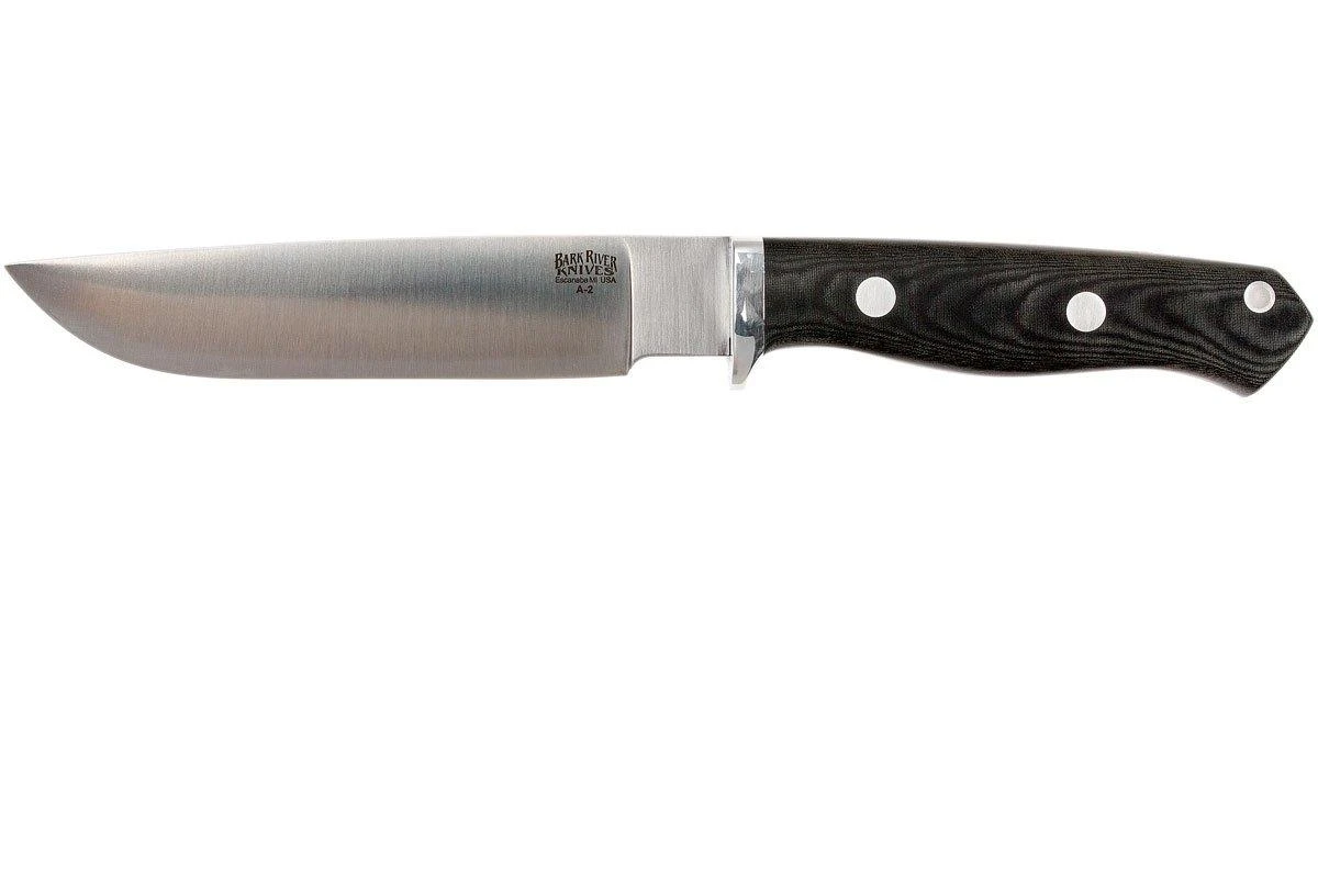 Bark River GamesKeeper II A2, Matte Black Linen Micarta 3 Bark River GamesKeeper II A2, Matte Black Linen Micarta