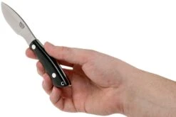 Bark River Mini Canadian CPM 3V Black Canvas Micarta Couteau Fixe 13 Bark River Mini Canadian CPM 3V Black Canvas Micarta Couteau Fixe -Victorinox Boutique BRK03 121BKRC 05 bark river knives