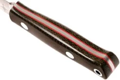 Bark River Mini Bushcrafter CPM 3V, Green Canvas Micarta, Red Liner -Victorinox Boutique BRK06 022GNC RL 04 bark river brk06 022gnc rl 04