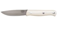 Bark River Ultra-Lite Bushcrafter CPM 3V, Camel Bone Couteau De Bushcraft