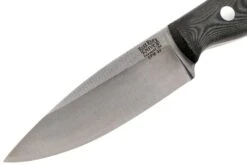 Bark River Mini Aurora CPM 3V, Black Linen Matte Micarta, Hollow Pins 11 Bark River Mini Aurora CPM 3V, Black Linen Matte Micarta, Hollow Pins -Victorinox Boutique BRK06 025BRKLM 03 bark river knives v202111